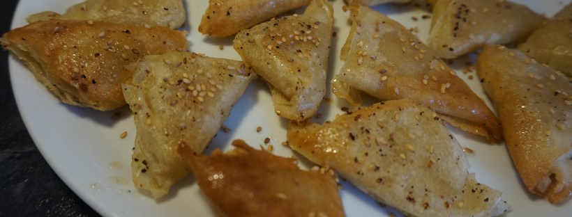 Briouates amandes et miel