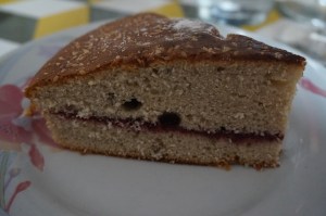 part gateau fruits rouges