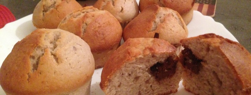 mini gateaux yaourt mures coeur nutella