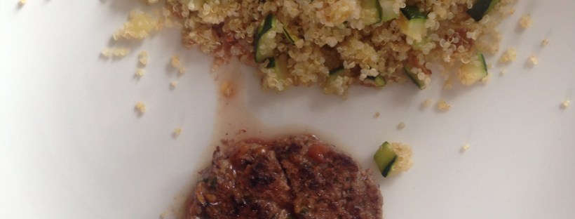 steak haché maison a la tomate