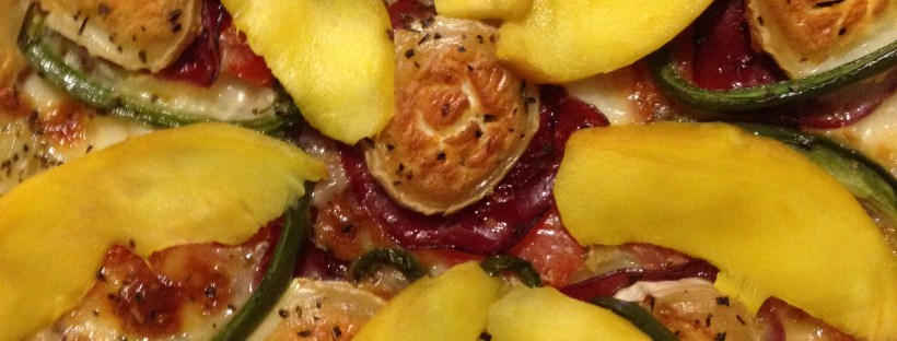 Pizza mangue chèvre