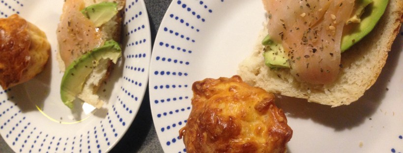 mini cakes chèvre saumon