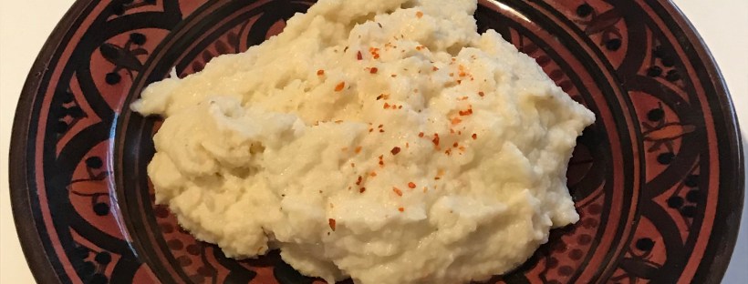 purée chou fleur piment d'espelette