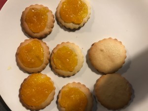 sablés moelleux à la confiture