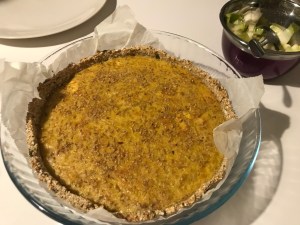 tarte céleri chèvre