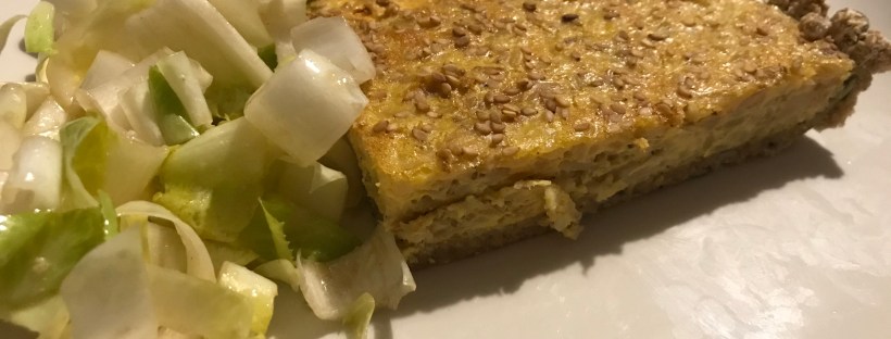 tarte céleri chèvre
