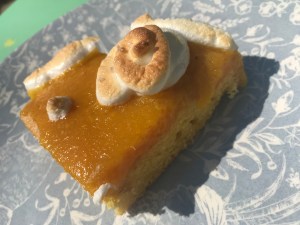 Gâteau maïzena à l'orange